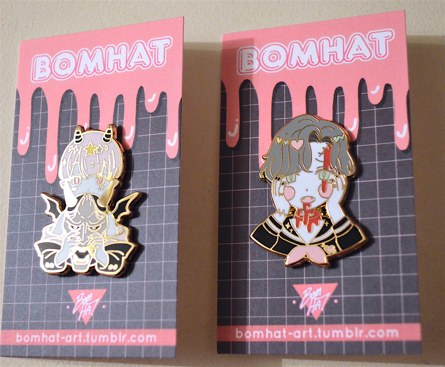 demon boys pins