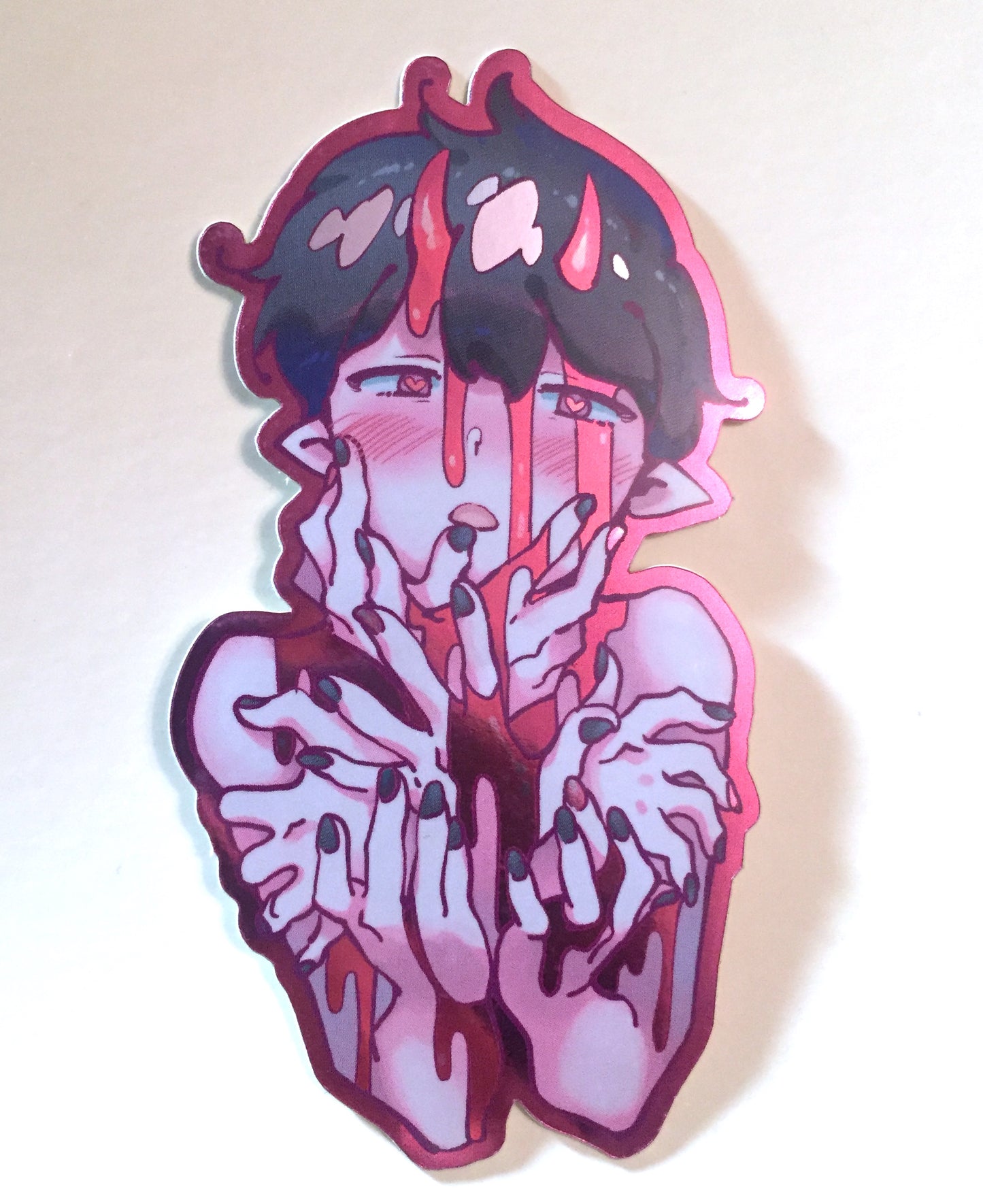 assorted demon boys stickers