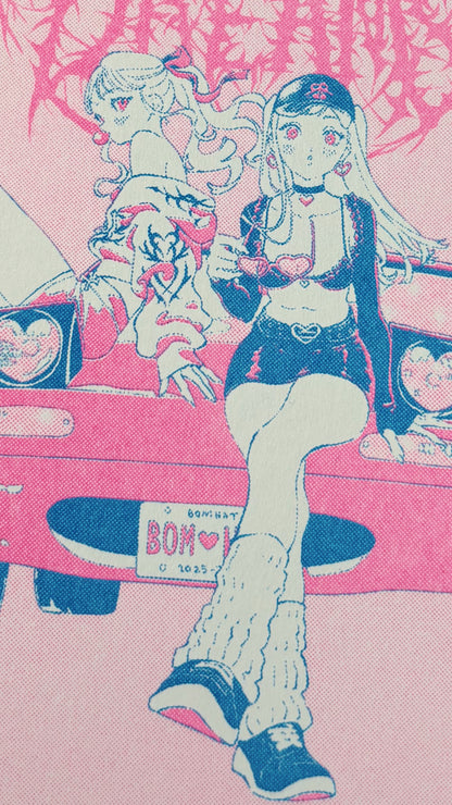 in your dreams - riso print