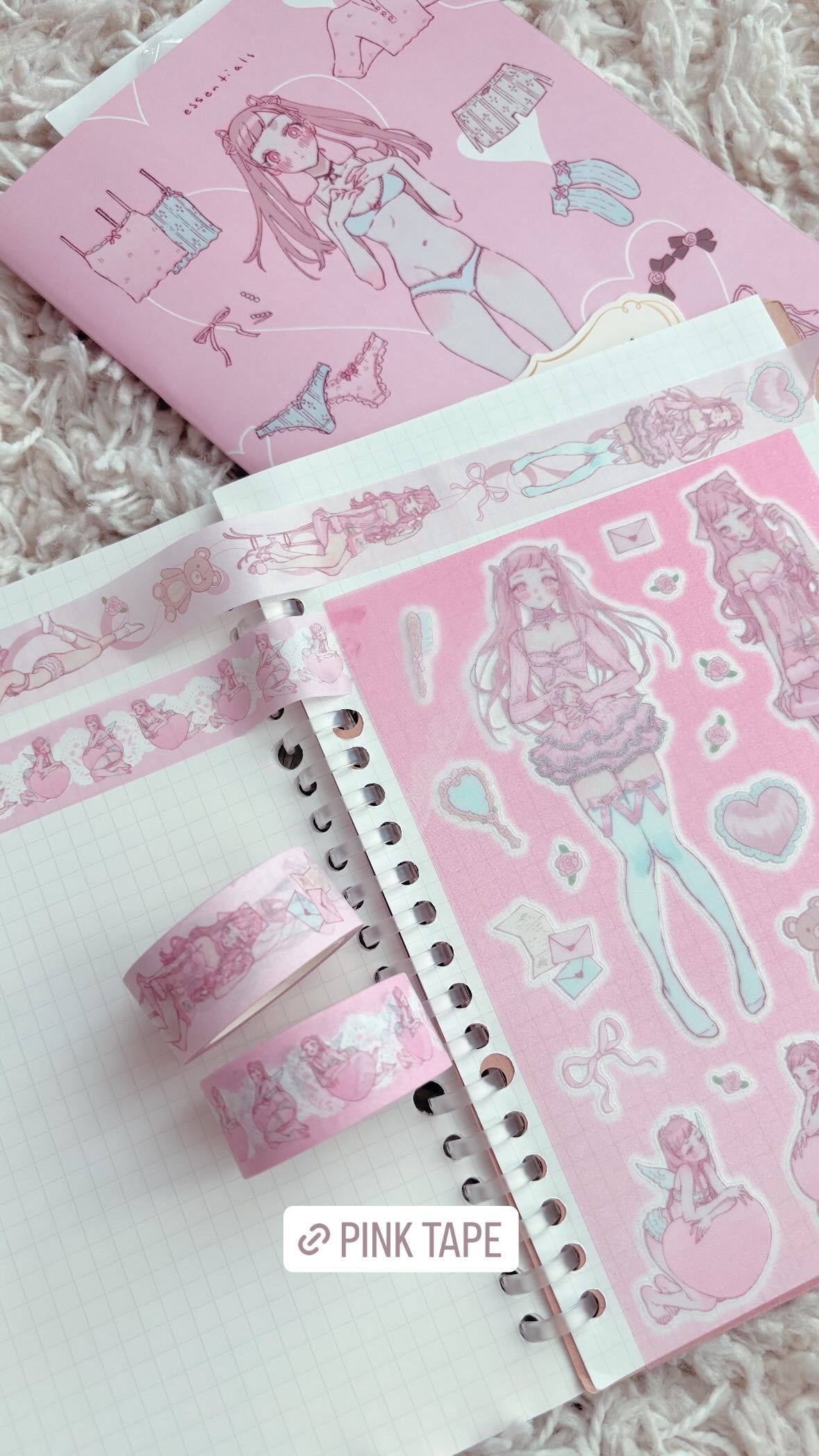 coquette girls - washi tape