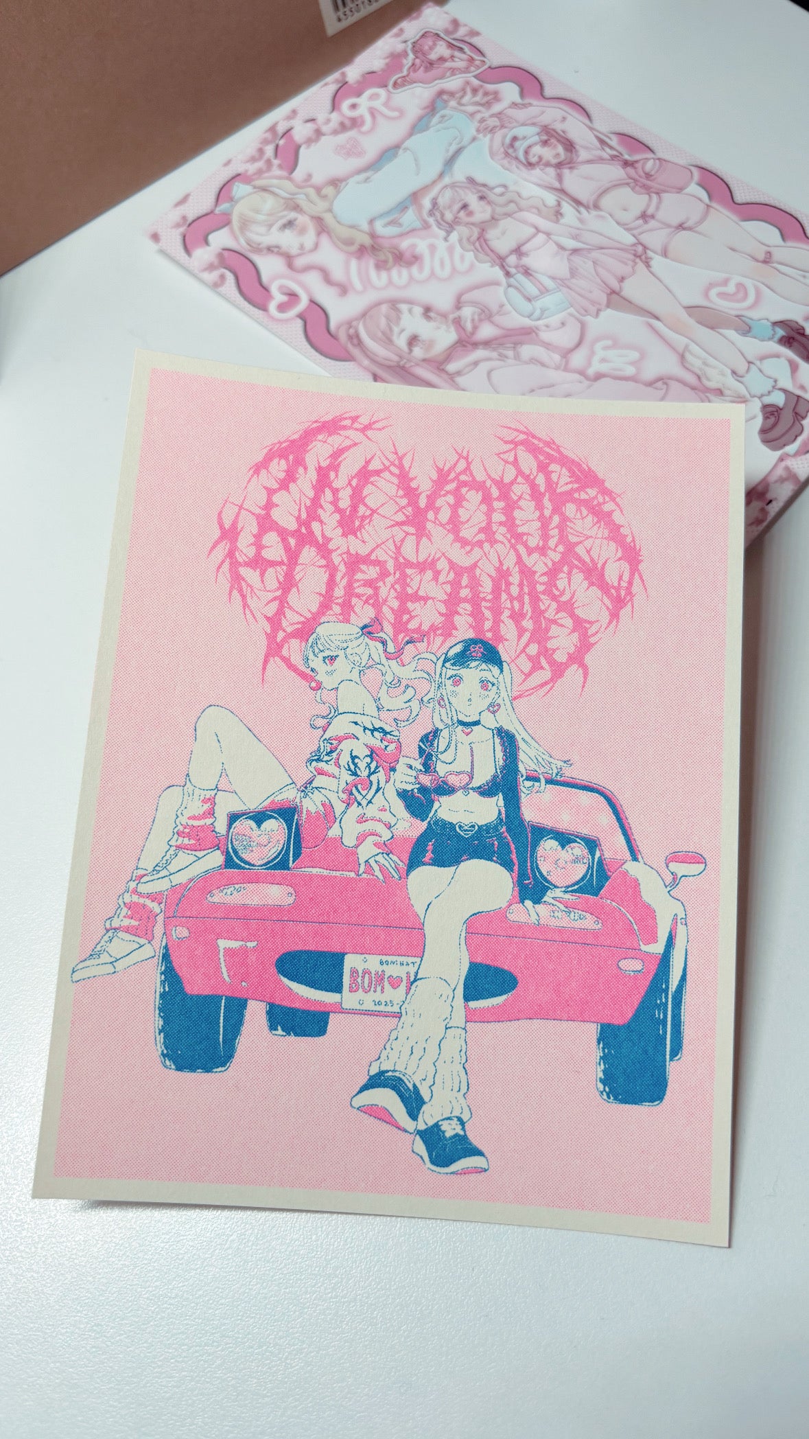 in your dreams - riso print