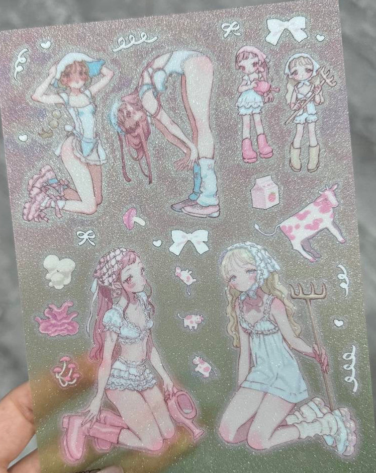 sticker sheets - b6 size