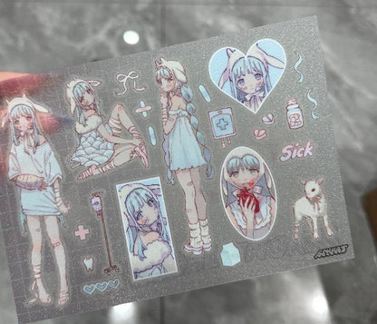 sticker sheets - b6 size