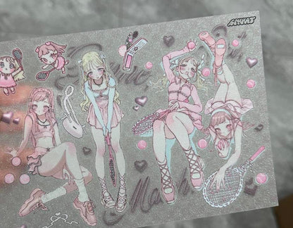 sticker sheets - b6 size