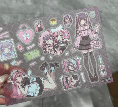 sticker sheets - b6 size