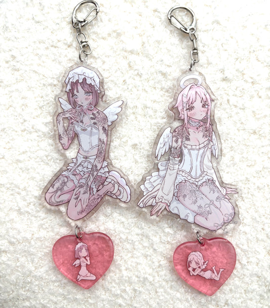 tattoo angels - charms