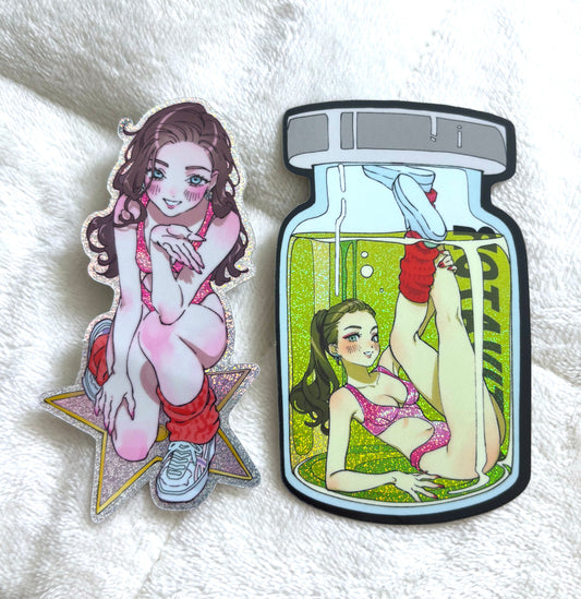 the substance - sticker set