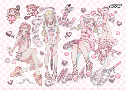 sticker sheets - b6 size