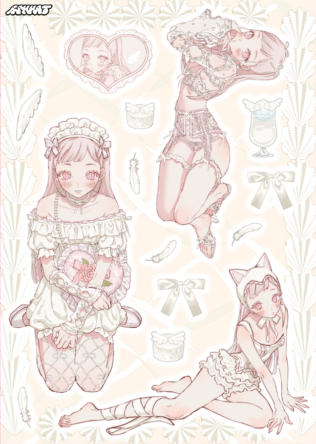 sticker sheets - b6 size
