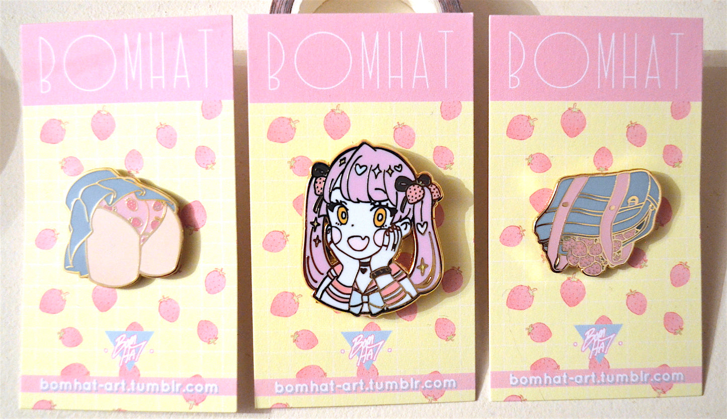 strawberry pins