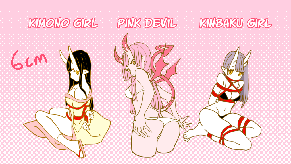 big demon girls pins