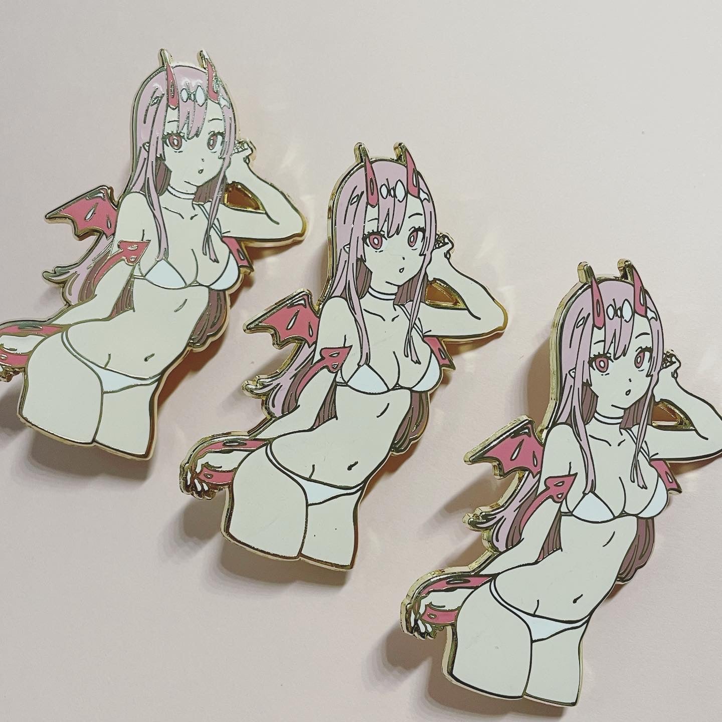big demon girls pins