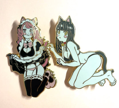 cat girl pins