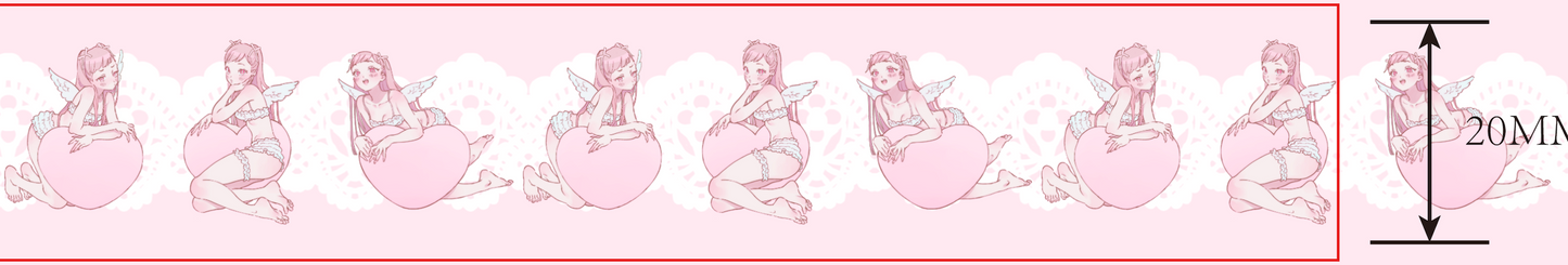 coquette girls - washi tape