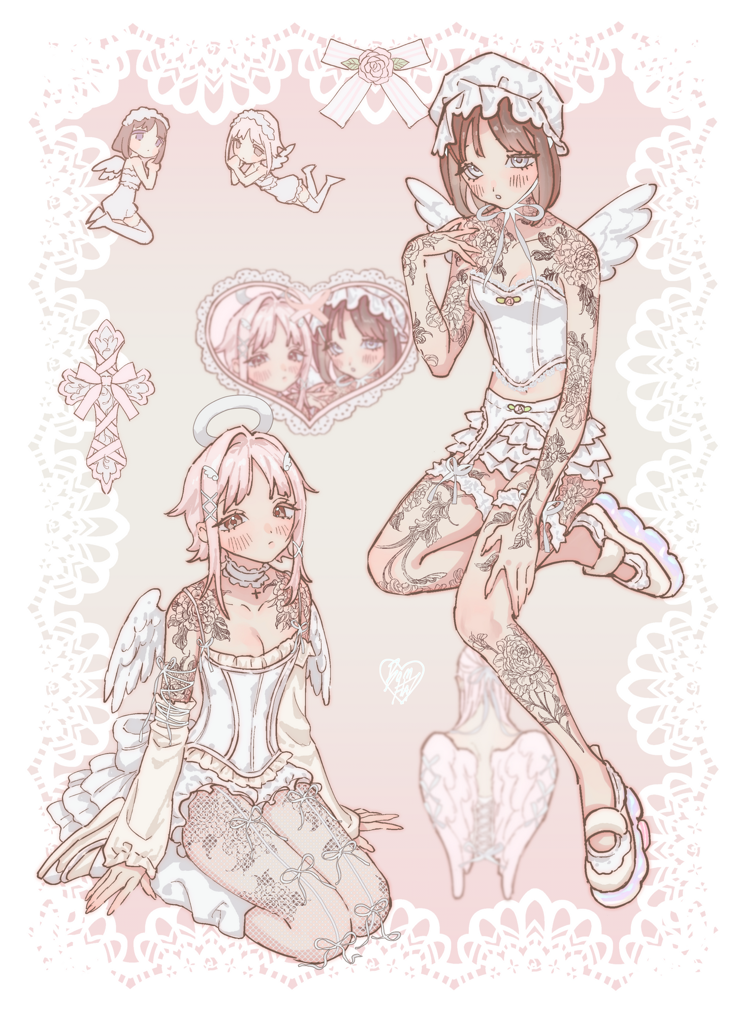 assorted mini prints