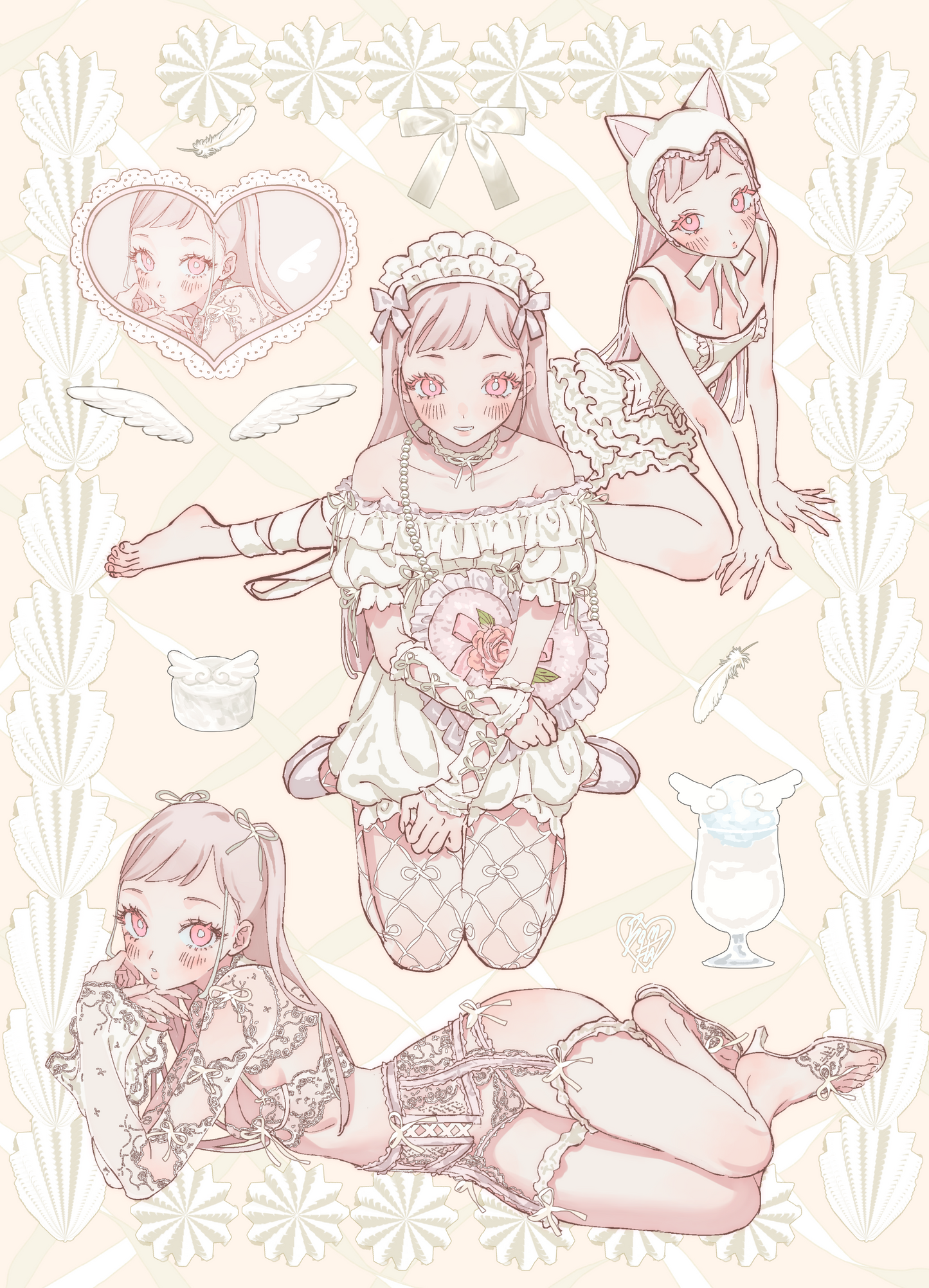 assorted mini prints