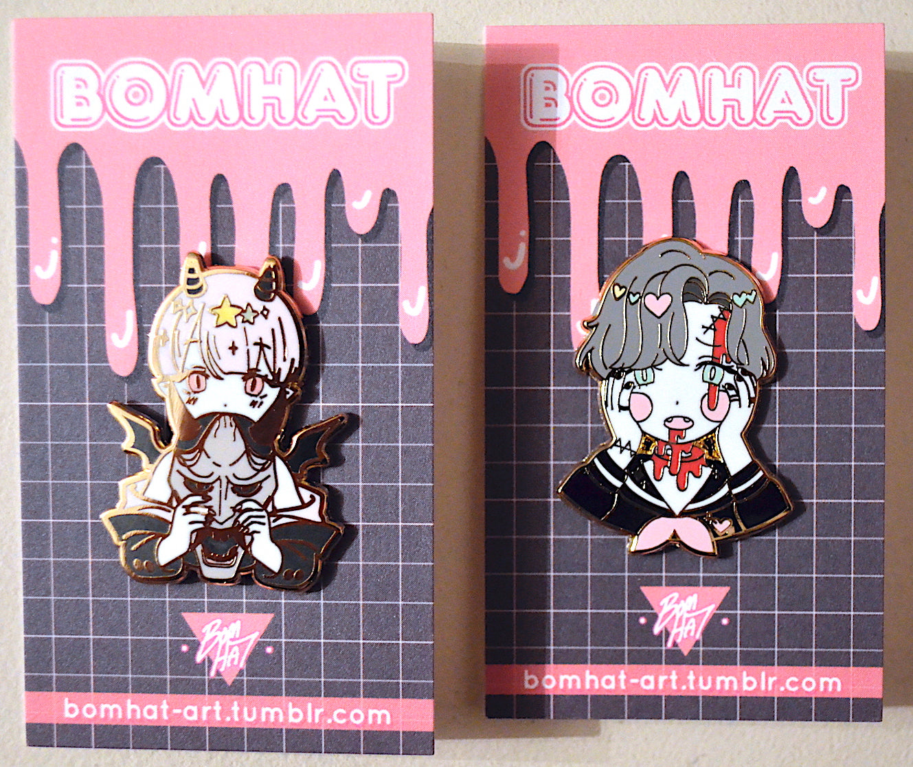demon boys pins