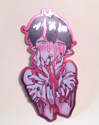 assorted demon boys stickers