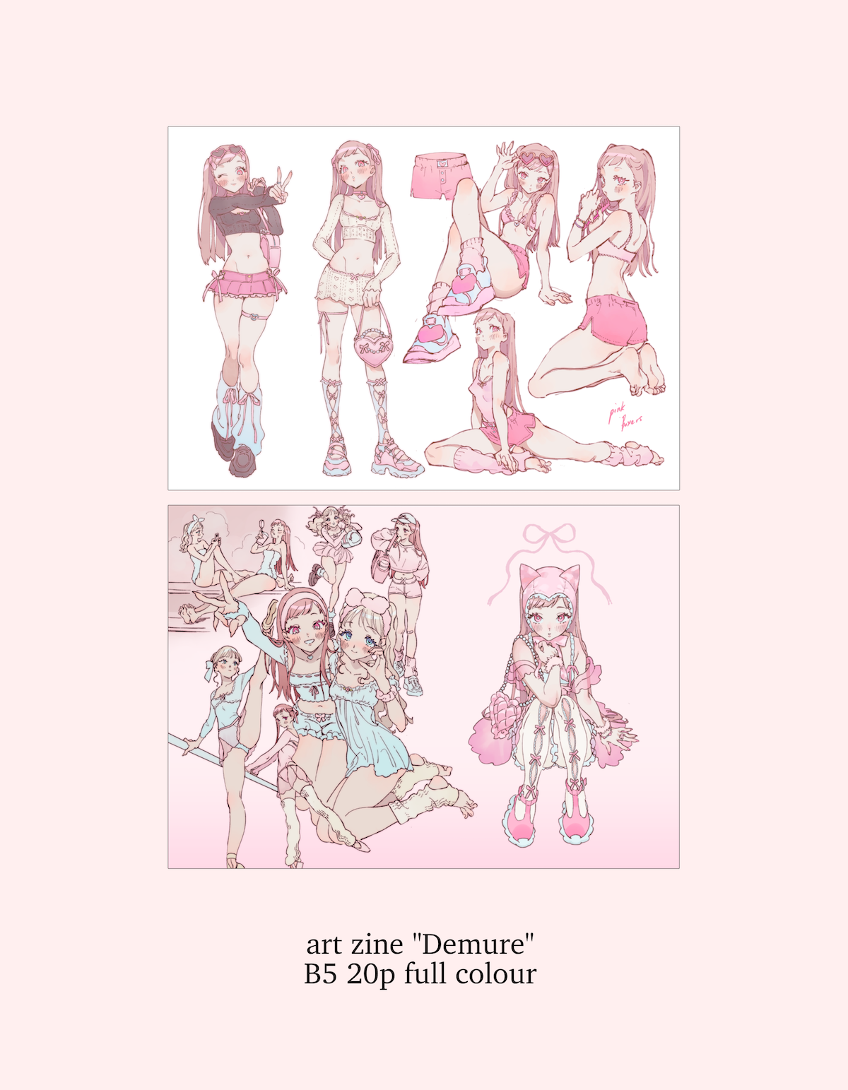 demure - art book