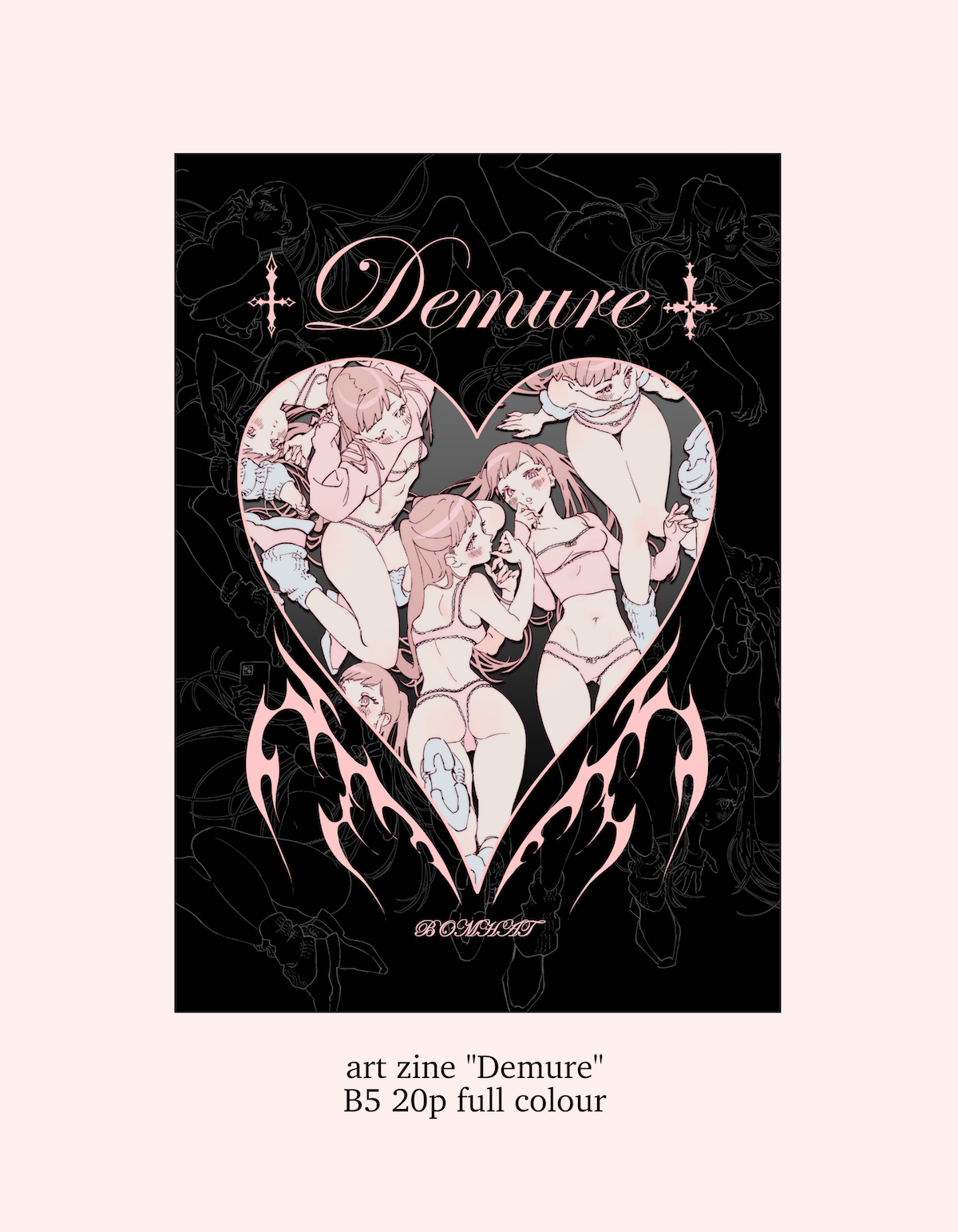 demure - art book