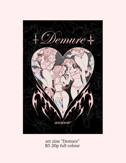 demure - art book