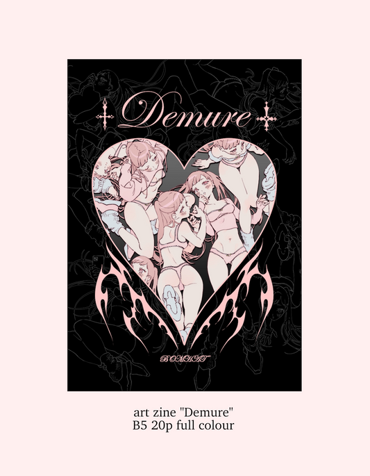 demure - art book