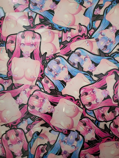 glitter girls - sticker