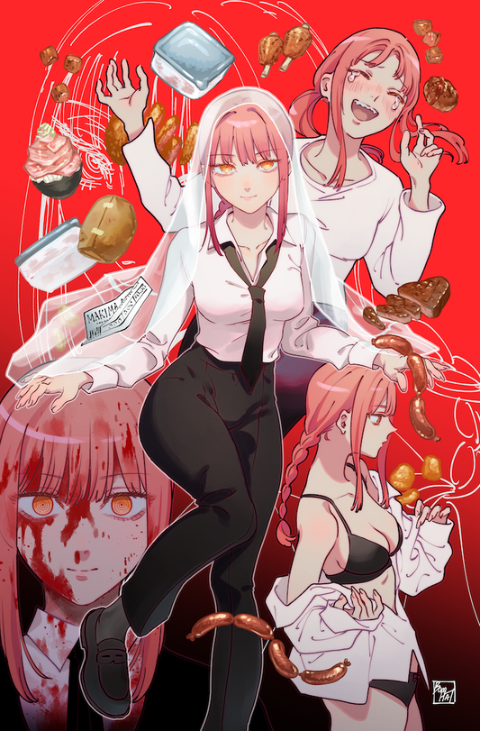 Makima+Power mini print set