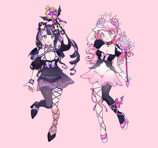 original magical girl charms