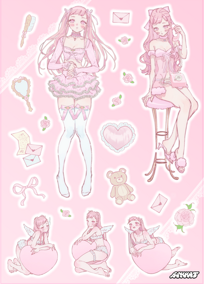 sticker sheets - b6 size