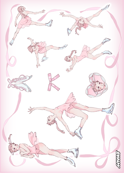sticker sheets - b6 size