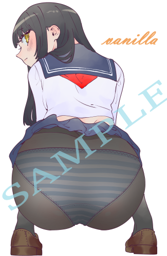 scratch+sniff panties stickers