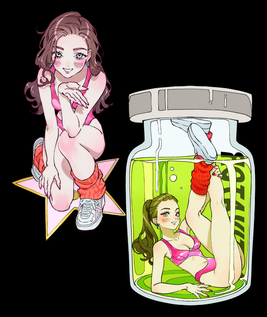 the substance - sticker set