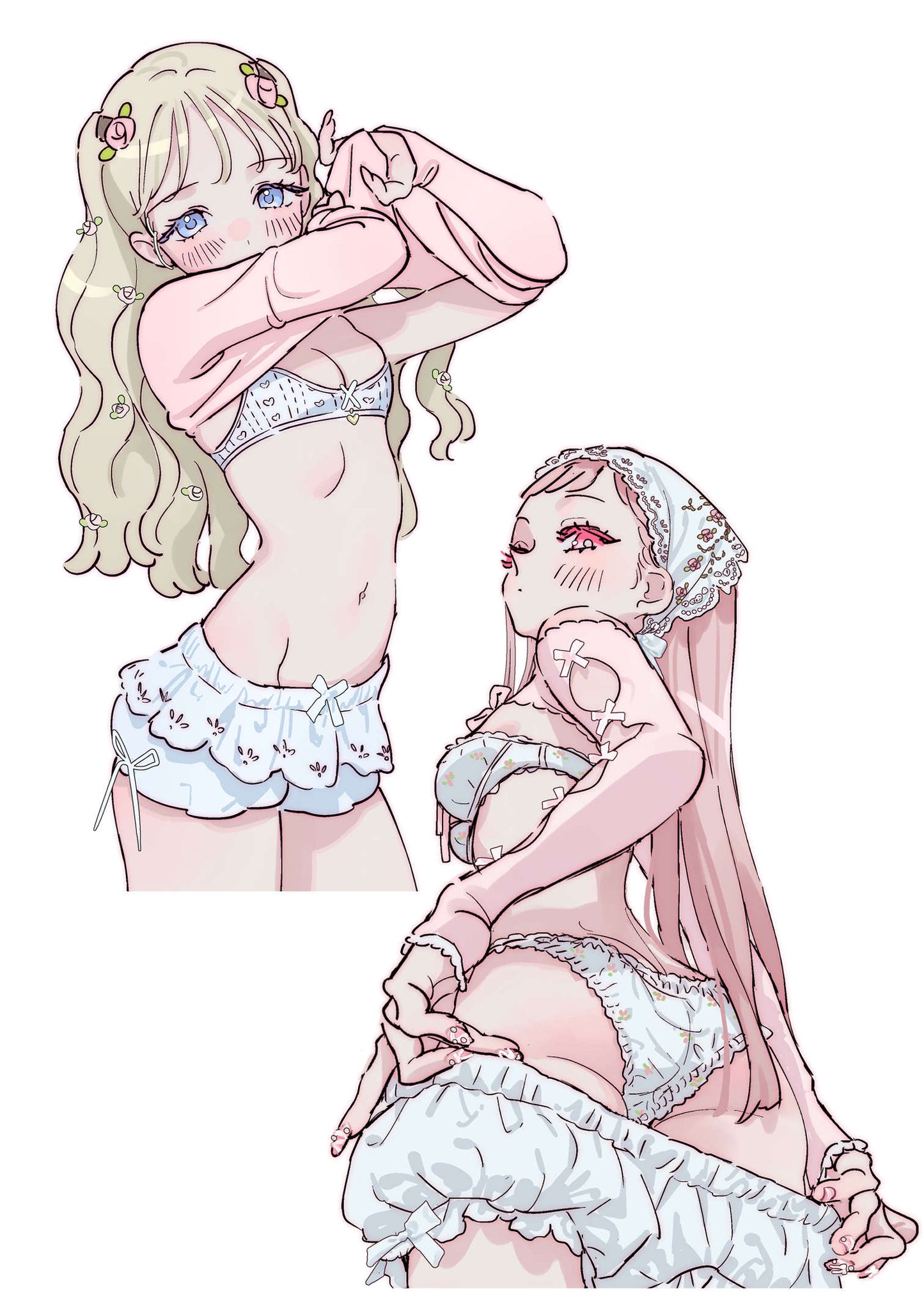 assorted coquette teaser - sticker set